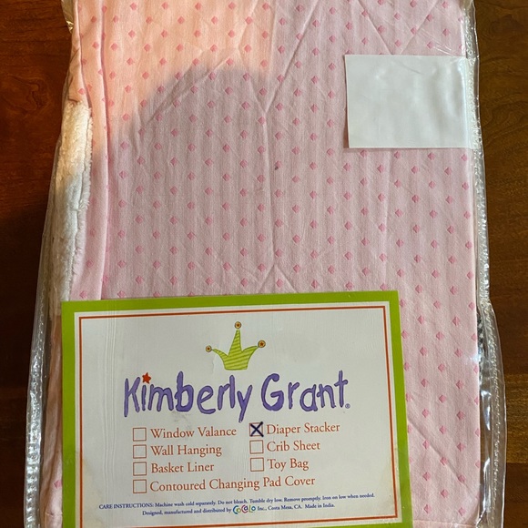 KIMBERLY GRANT Baby Girl Crib & nursery ensemble 5 pieces Pink OOH LA LA INFANT - Picture 5 of 5